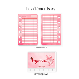 🌸 Collection rose fleurie