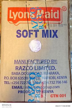 Lyons maid vanilla & mango 4.5lt box