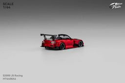 MICRO TURBO MODEL 1/64 CUSTOM S2000 JS RACING - CANDY RED