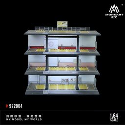 MOREART DIORAMA MODEL 1/64 GARAGE PARKING LOT (3 LAYER) - JAPANESE STYLE