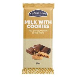 Dairyland milk with cookies 80g