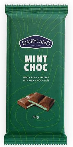 Dairyland mint choc 80g