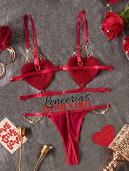 LENCERIA DE CORAZONES SEXY 