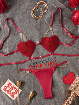 LENCERIA DE CORAZONES SEXY 