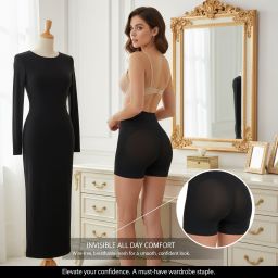High waist seamless body shaper