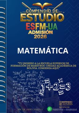 ADMISIÓN 2026 ESFM-UAs BOLIVIA