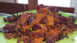 Keripik ubi rasa balado