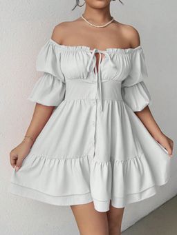 Off Shoulder Mini Dress