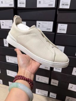 Soft beige + suela blanca