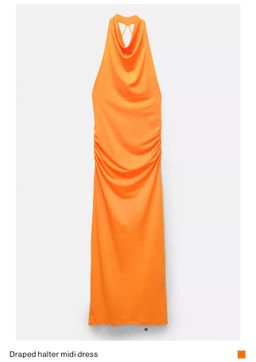 Halter midi dress 