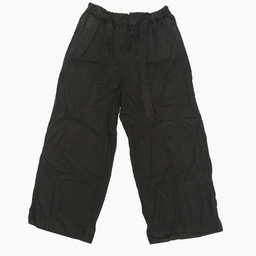 Pantalón negro holgado con amarre en la cintura H&M - Size 6