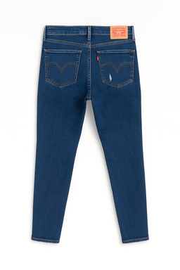 Jeans azul oscuro con rotos - Size 30