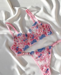 Pink garden set