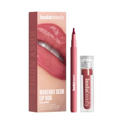 Hudabeauty - Makeout Sesh Lip Duo Rosy Nudes