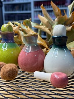 Glass Oil Container Bowl 2