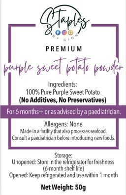 Premium Purple Sweet Potato Powder