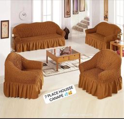 Ensemble housse de canapé 7pcs