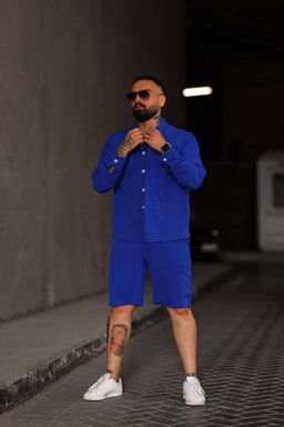 Complet chemise manche longue