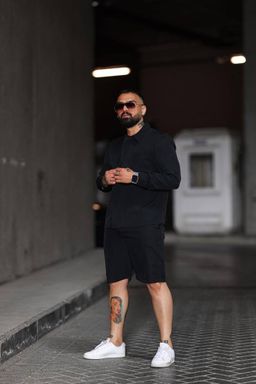 Complet chemise manche longue