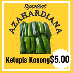 Frozen Kelupis Kosong X 20 (X2)