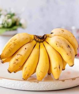 Sweet banana bunch