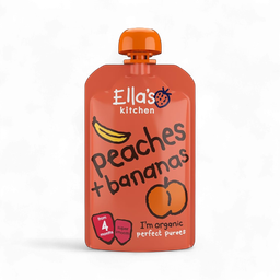 Ella's Kitchen Organic Peaches & Bananas 120g