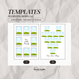 Framed Polaroids (A4)