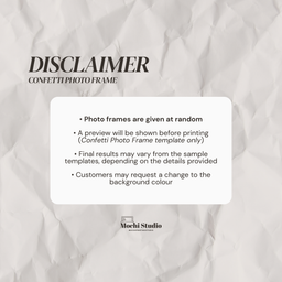 Confetti Photo Frame