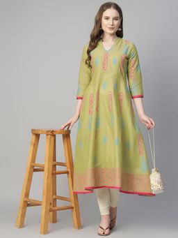 KAMS COTTON ANARKALI