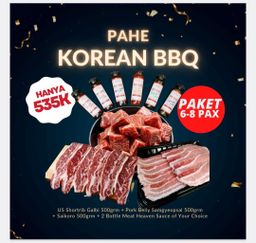 Paket HEMAT Korean BBQ
