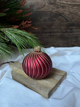 VELA BOLA DE NAVIDAD