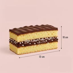 4 porciones - 12 cm de ancho / 10 cm de alto