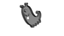 Wacky Monster 8 outline Cookie Cutter  