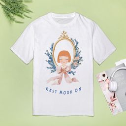 [READY STOCK] Rest Mode On [WHITE]