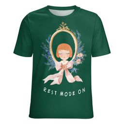[READY STOCK] Rest Mode On [Dark Green]