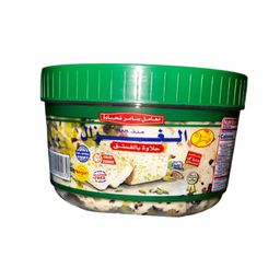 Al gazeelle pistachio halva الغزال حلاوه بالفستق الحلبي