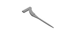 7 cake topper outline Cookie Cutter         