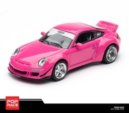 POP RACE MODEL 1/64 PORSCHE RWB 997 - PINK