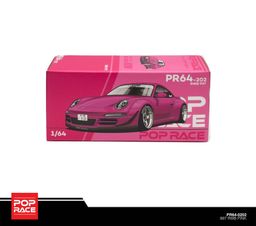 POP RACE MODEL 1/64 PORSCHE RWB 997 - PINK