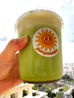 Jasmine Cold Foam Matcha Latte