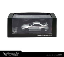 IGNITION MODEL 1/64 NISSAN SKYLINE GT-R (R34) NISMO Z-TUNE - SILVER