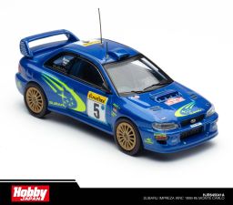 HOBBY JAPAN MODEL 1/64 SUBARU IMPREZA WRC 1999 MONTE CARLO