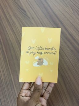 Our little bundle of joy