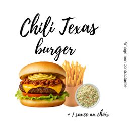 Chili texas burger