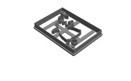 Alice in Wonderland 2 Cookie Cutter       