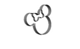 Minnie 3 outline Cookie Cutter     