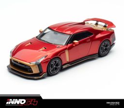 INNO MODEL 1/64 NISSAN SKYLINE R50 GT-R BY ITALDESIGN RED