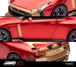 INNO MODEL 1/64 NISSAN SKYLINE R50 GT-R BY ITALDESIGN RED