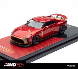 INNO MODEL 1/64 NISSAN SKYLINE R50 GT-R BY ITALDESIGN RED