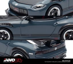 INNO MODEL 1/64 NISSAN FAIRLADY Z (RX34) TOP SECRET - STEALTH GRAY